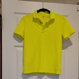 GapKids GapFit Bright Yellow Active Shirt, Size Large, EUC